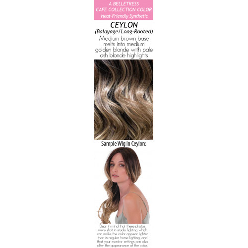  
Color choices: Ceylon (Balayage/Long Rooted)